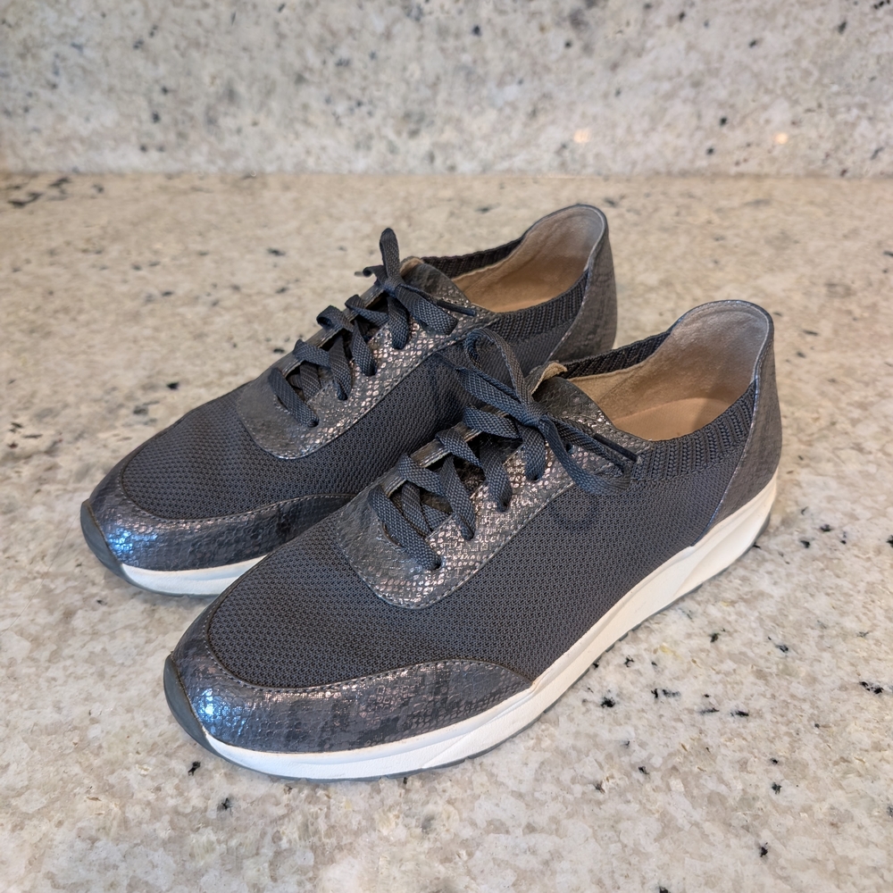 Naturalizer Nash Oxford Sneakers - Pewter, Size 11